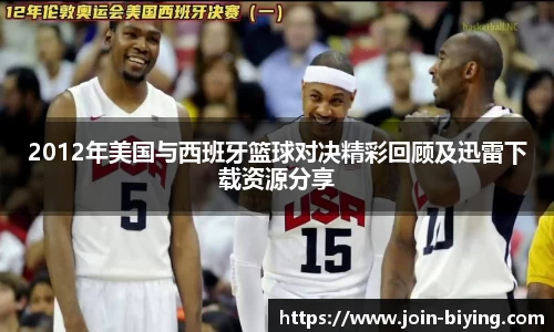 2012年美国与西班牙篮球对决精彩回顾及迅雷下载资源分享